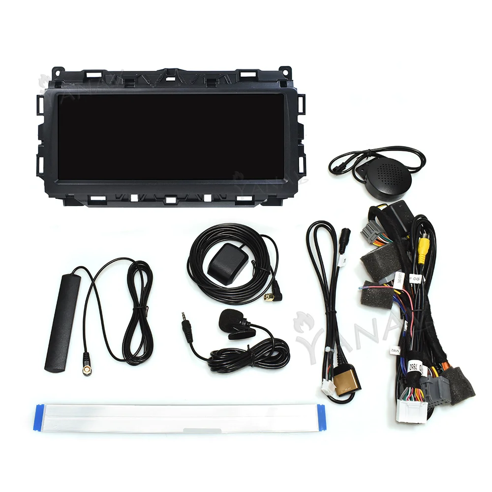 Car Radio AC Panel for Jaguar XE XF XEL F-Pace 2016-2019 Wireless Carplay Android Auto Stereo Touch Screen GPS Navigation Player
