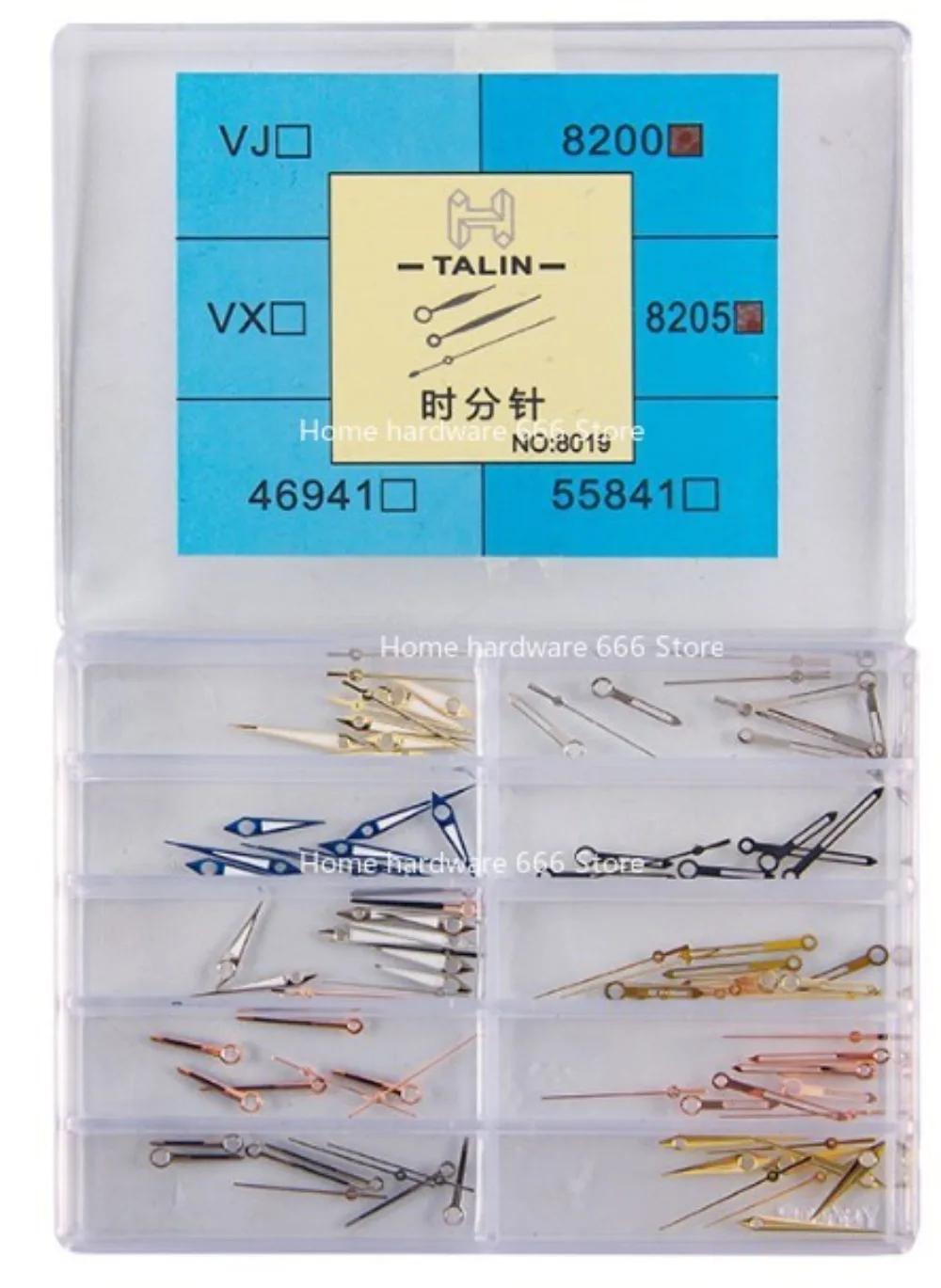 Watch Accessories Boxed VX/8200/46941/VJ Movement Hand, Hour and Second Hand with Luminous Pointer Accessories