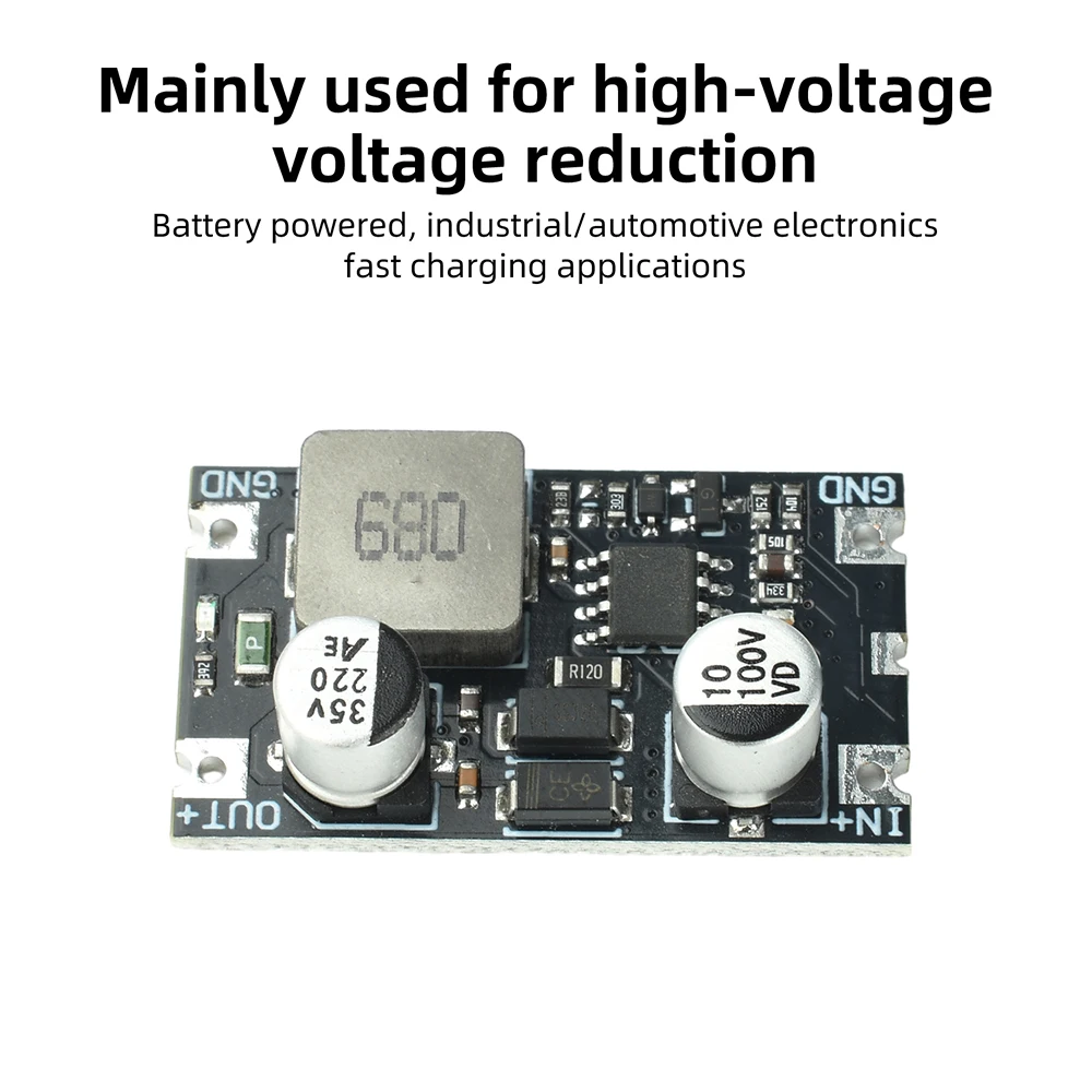 Module d'alimentation abaisseur DC-DC 2,5A, 11-100V vers 5V 12V, sortie fixe, convertisseur abaisseur de tension DC haute efficacité pour Arduino