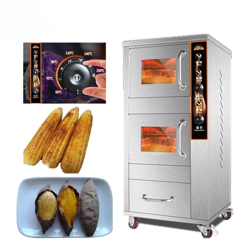 Hot Sale Fresh Corn Grilling Oven, Machine For Roasting Sweet Potato