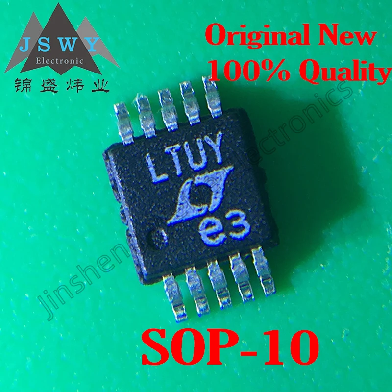 LTC2421IMS LTC2421 Silkscreen LTUY Analog-to-Digital Converter Chip SMT MSOP-10 New Free Shipping 1~30PCS