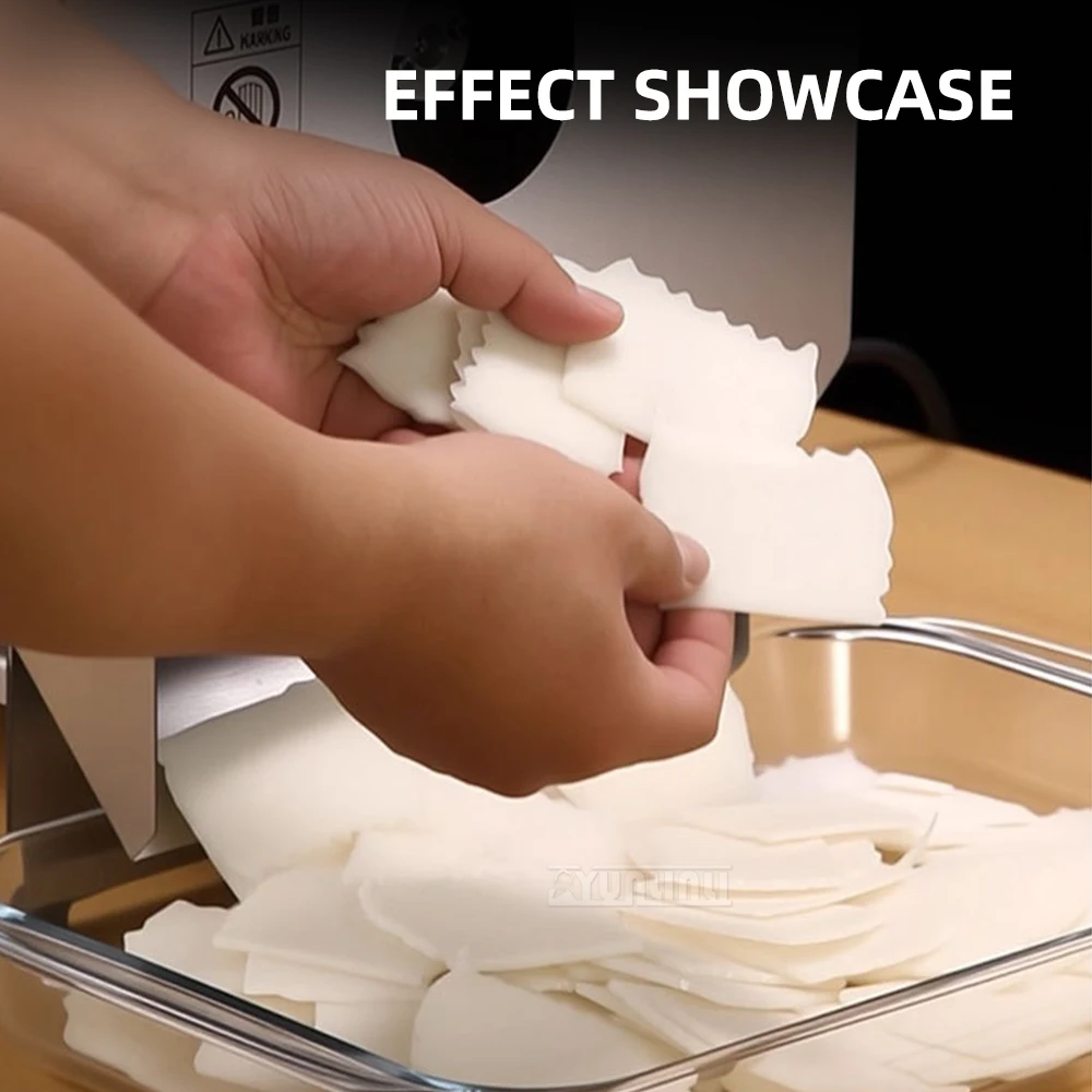 DK6138 Automatic Small Electric Rice Cake Cutter Machine for Kitchen Home Use