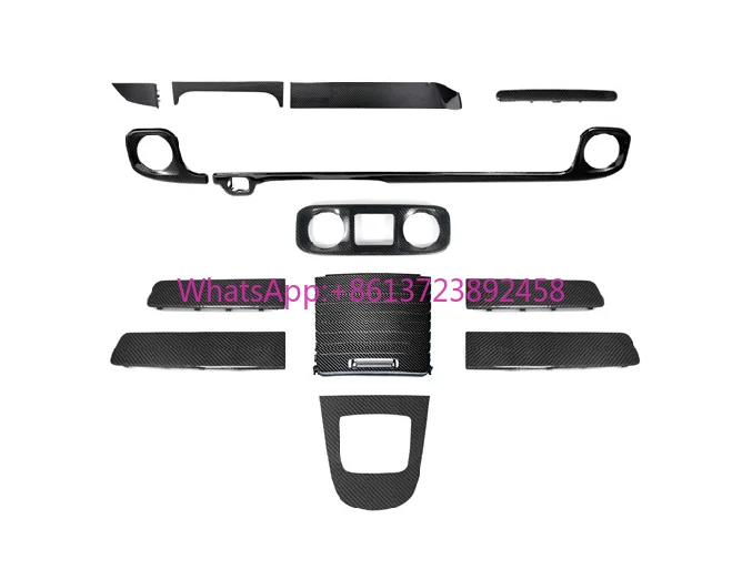 

Wholesale High Quality Dry Carbon Interior Trim Kit 13-pcs 10-pcs 3-pcs Set for Benz G Class W465 2025+