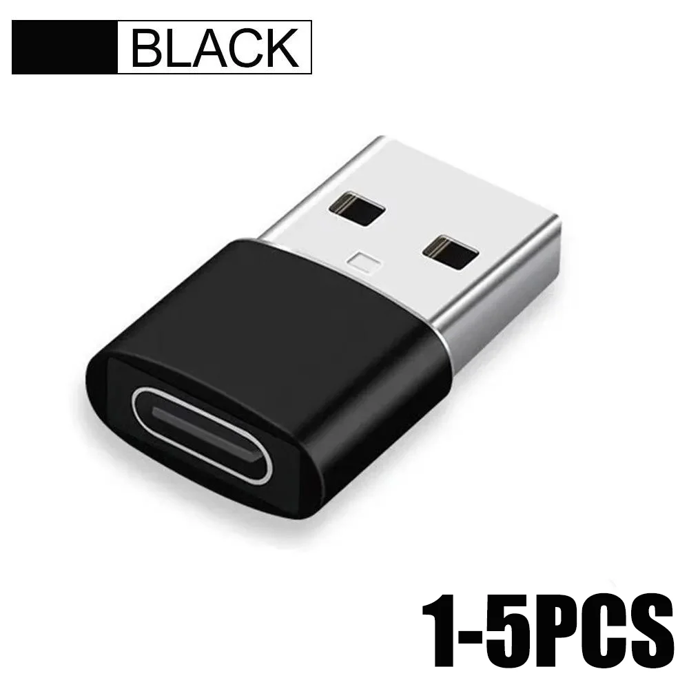 

1-5PCS Type C to USB OTG Adapter USB Type C Male To Micro USB Female Converter For Macbook Samsung Huawei XiaomiTypeC OTGAdapter
