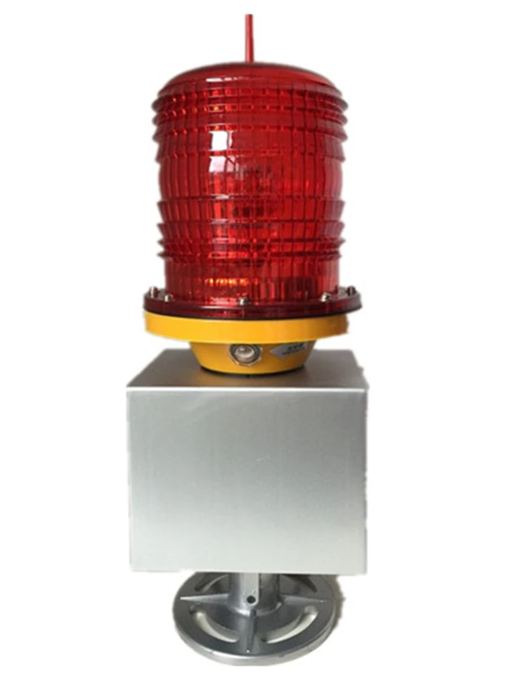 Medium Intensity B-type Aviation Obstruction Light Intelligent Alarm Warning Beacon Light for Building Roof, Chimney and Tower