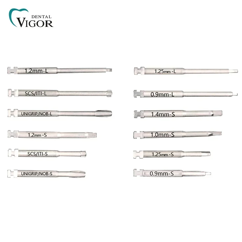 Parafuso de torque de implantação de driver manual de alumínio de laboratório premium