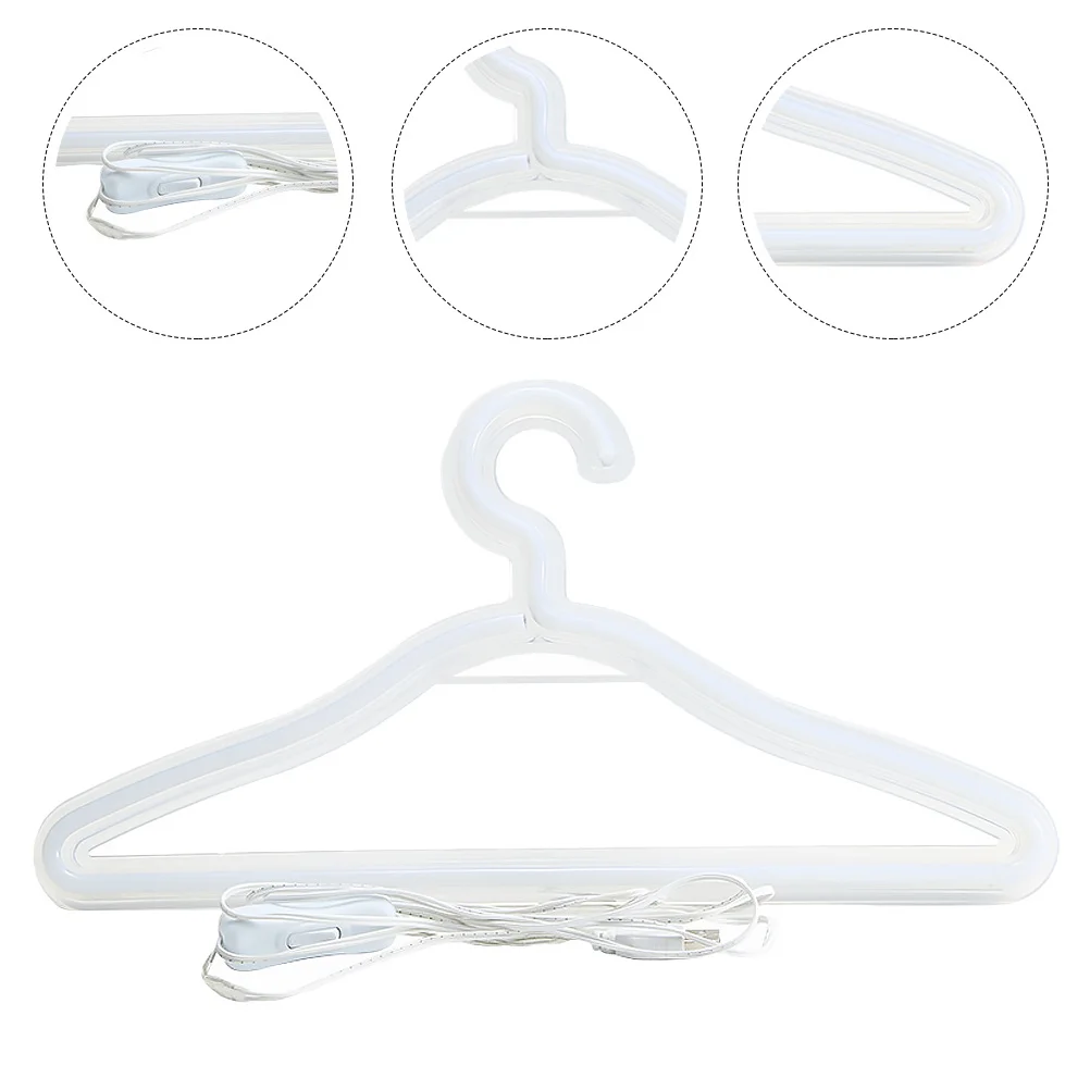 LED 네온 라이트 USB 전원 의류 스탠드 로맨틱 장식 조명 파티 웨딩 램프 홈 침실 마당 장식 LED 램프