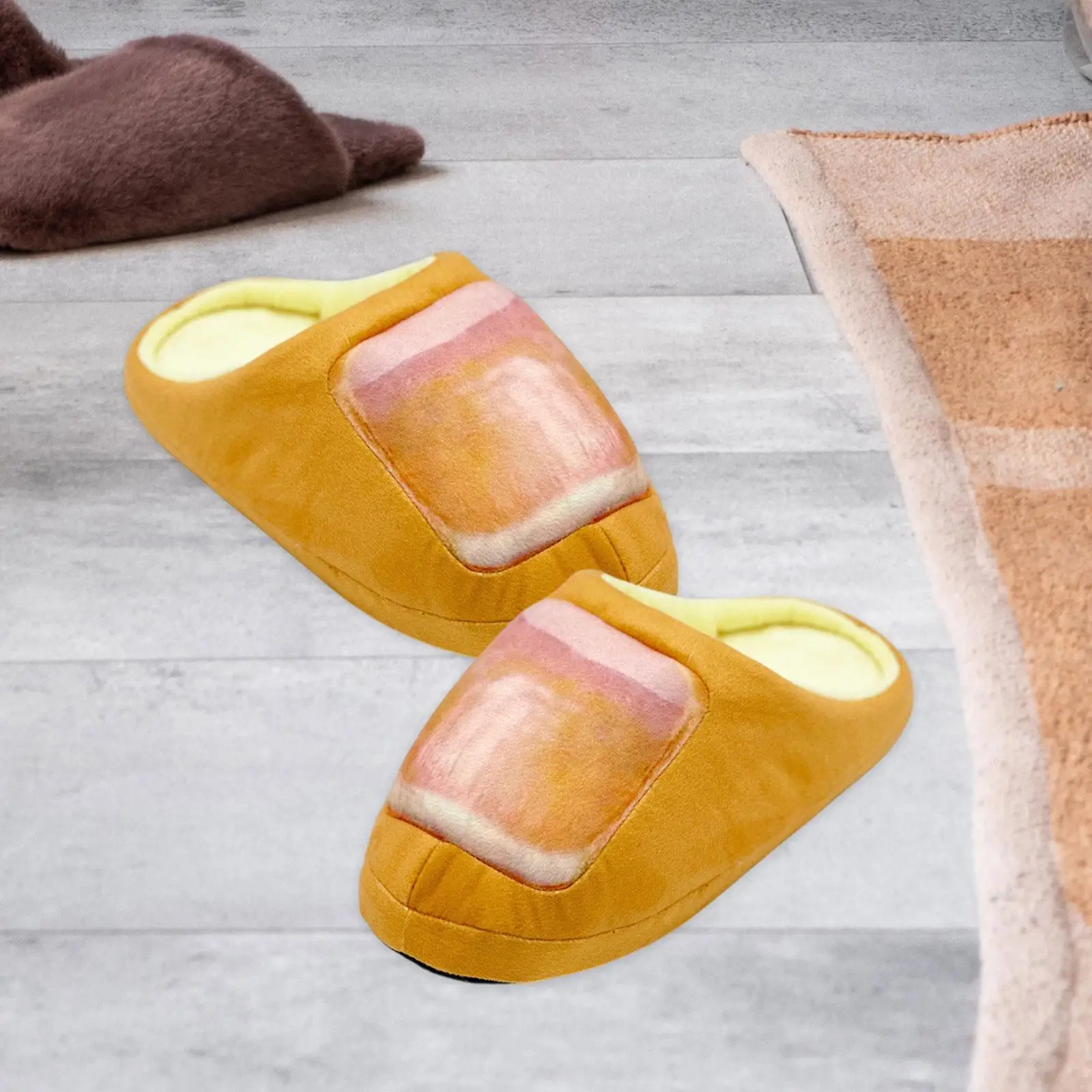 Funny Big Toe Slides Cosplay Props Slippers for Party Halloween Home Use Gift Idea