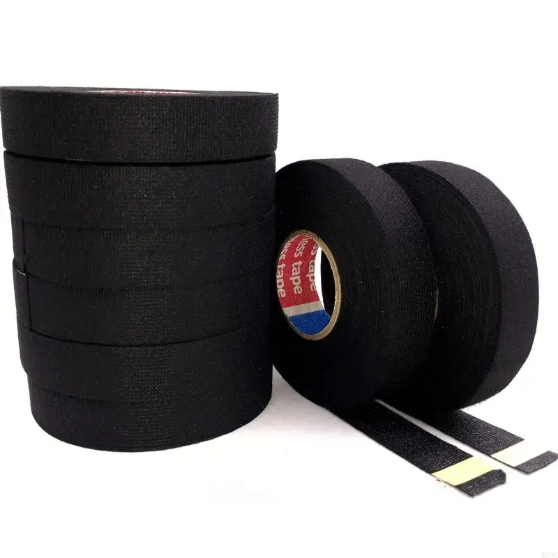 W89C Heat-resistant Cloth Fabric Tape Harness Wiring Electrical Heat Tapes for Home Kitchen Refrigerator Cables Repair