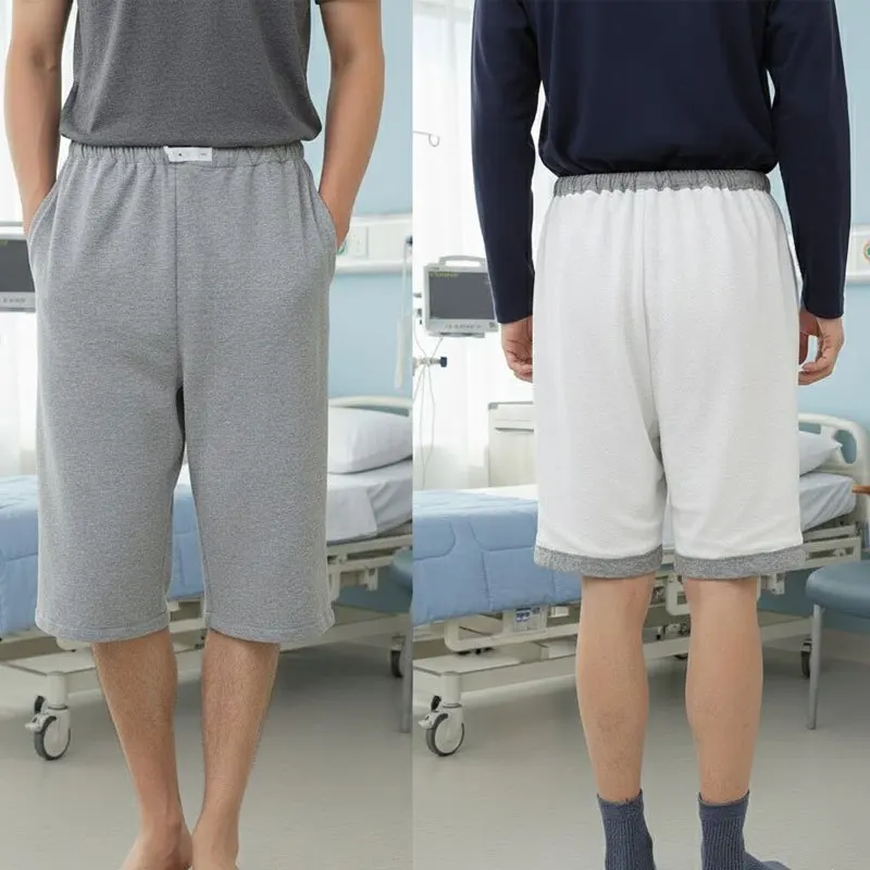 Atmungsaktive und diskrete Hose für die häusliche Pflege, waschbare Bettnässer-Schutzunterwäsche für die Nacht