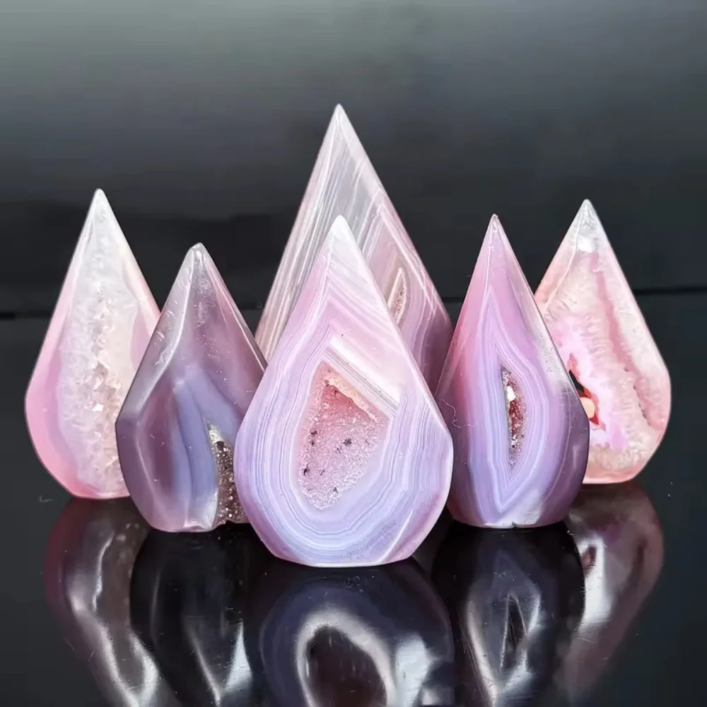 1pc Druzy Agate Crystal Teardrop Color Enhanced | Druzy Agate | Crystals | Dyed Crystals | Agate Stone
