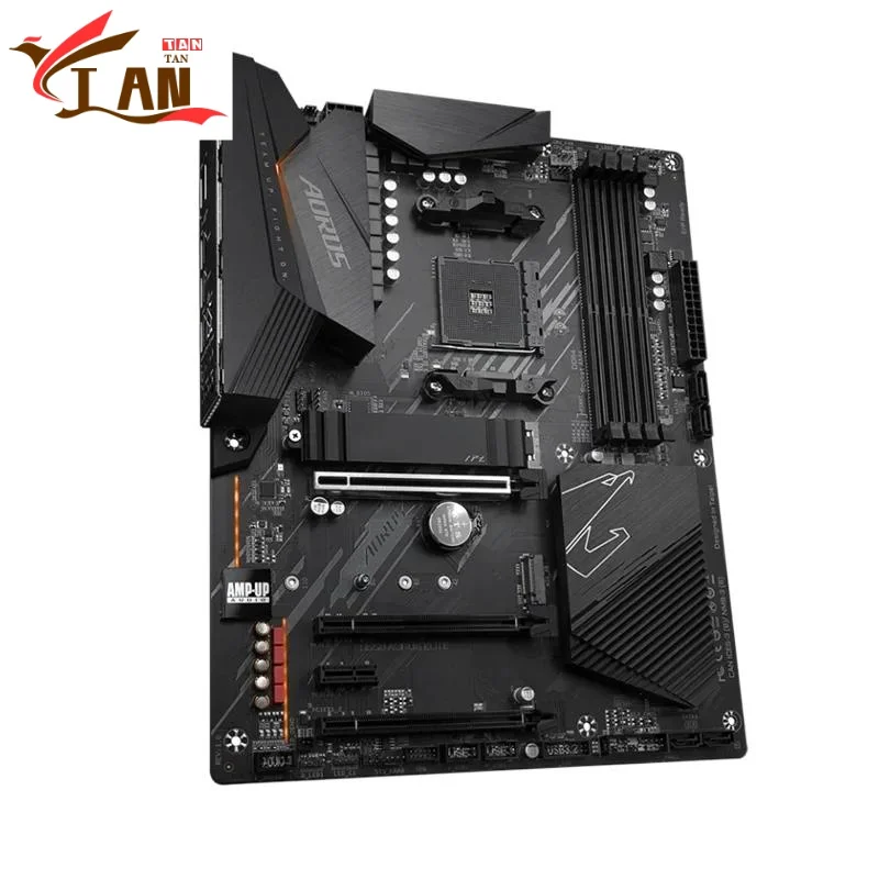 

For B550 AORUS ELITE Motherboard 128GB AM4 DDR4 ATX B550 Mainboard 100% Tested Fully Work TAN