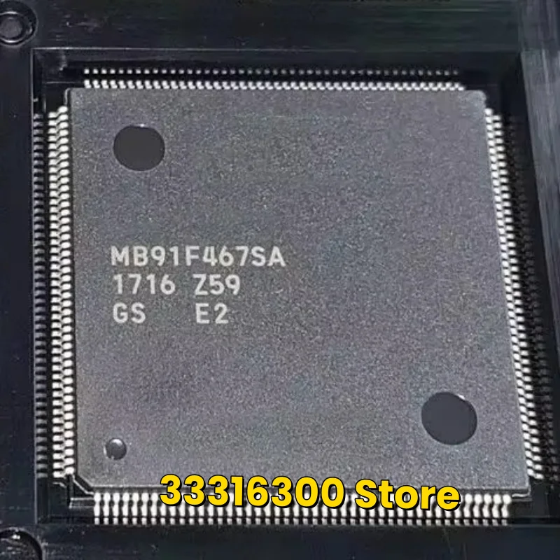 2PCS New MB91F465PA  MB91F467SA  QFP176 Microcontroller chip IC
