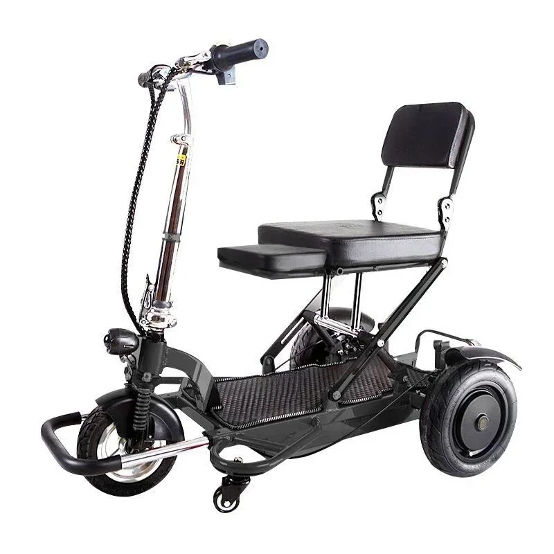 Electric tricycle, adult elderly scooter, three-wheeled electric vehicle, household light battery car