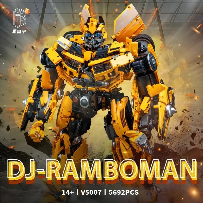 

High Quality Big Transformation Robot Building Blocks Toys Primed Robot Creative Bricks Mecha Model Gifts for Children Adults