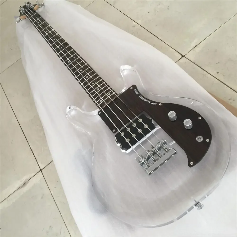 Customized Electric Bass Guitar, High End, Acrylic Main, 4-String, High Quality