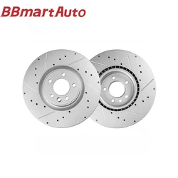 BBmart Auto Parts 2 pcs Rear Brake Disc For Land Rover Range Rover 2013-2022 Range Rover Sport 2014-2017 OE LR033303