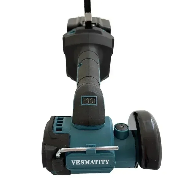 Digital Display Mini Angle Grinder, Portable Polishing Grinding & Cutting Power Tools  For Makita Battery