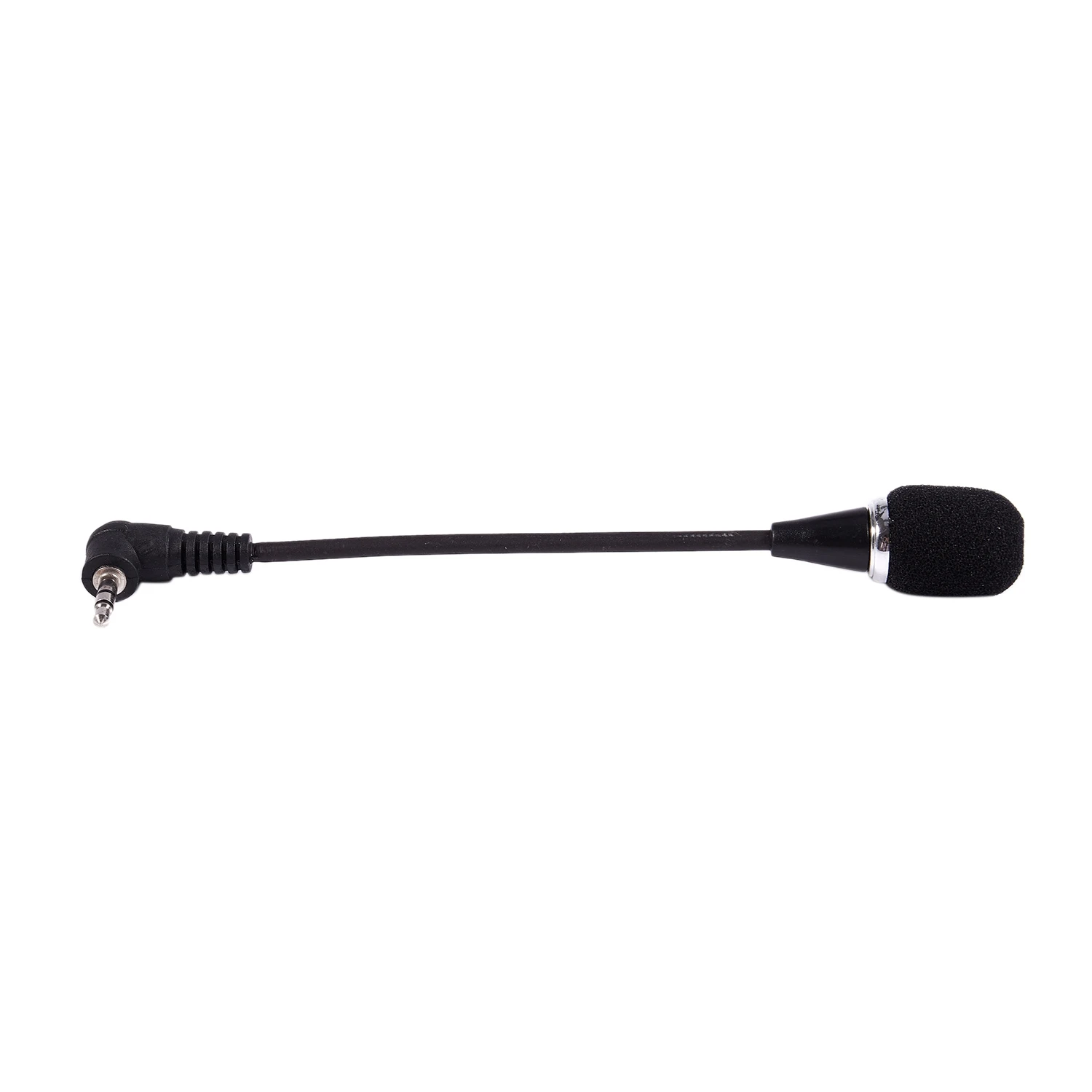 Mini microfone flexível, 3.5mm jack, para pc, laptop, desktop, skype, yahoo