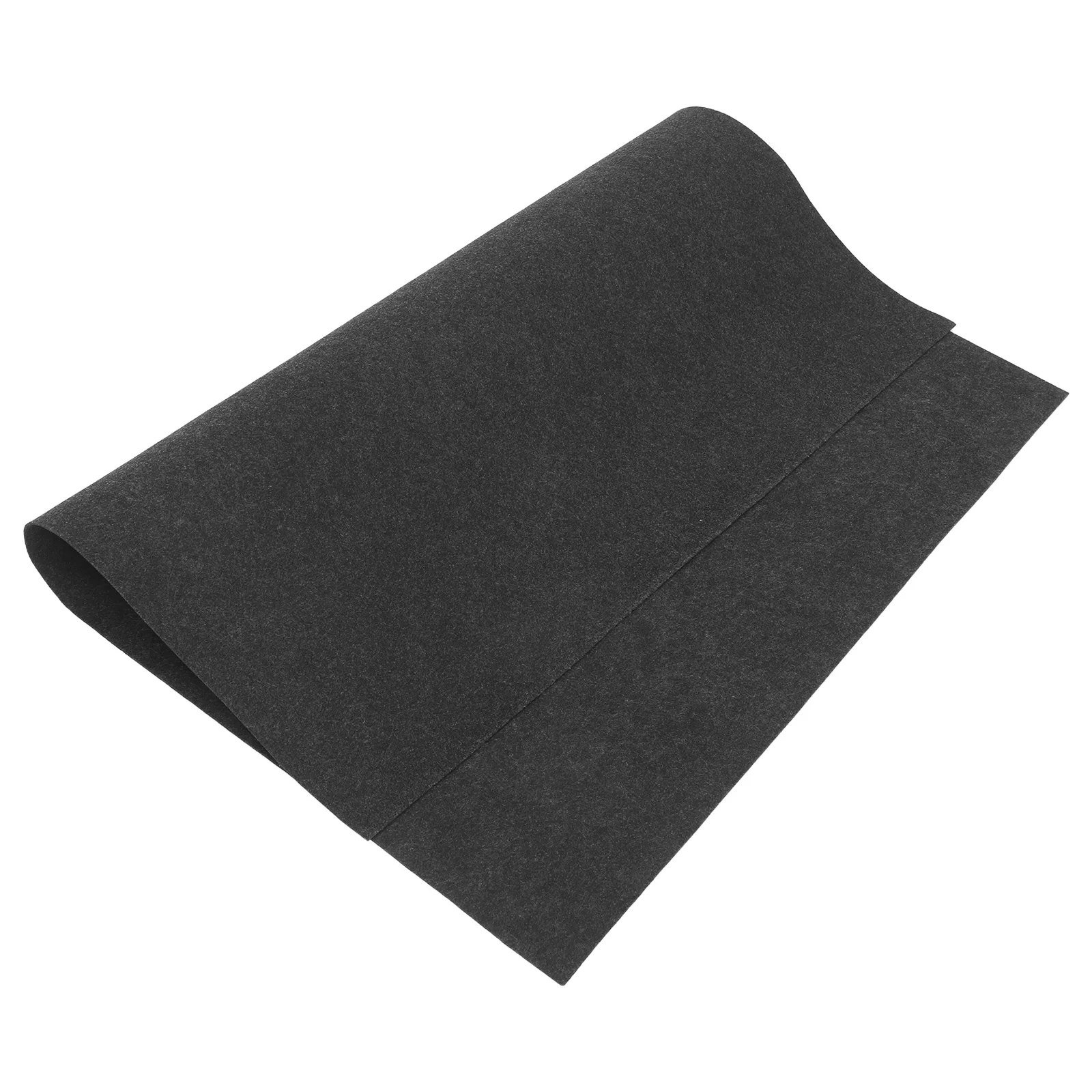 

Water-Absorbing Felt Washable Polyester Fabric Liner for Drawers Dark Grey Reusable Mats Cabinet Protector Leak Proof