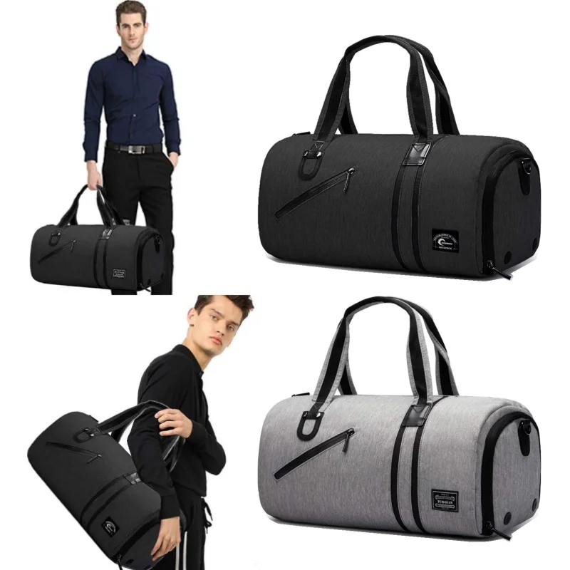 Duffel Bag Sports Gym Bag with Shoes Compartment & Wet Pocket for Women and Men Large Capacity Travel Bag Breathable Lightweight