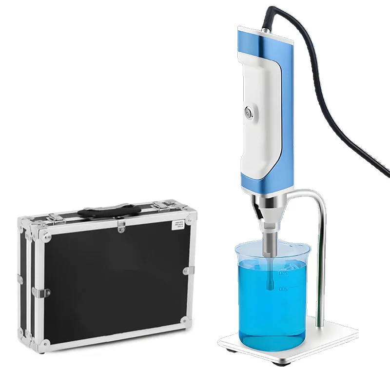 Portable Handheld Ultrasonic Cell Disruptor 0.1-300ml Sonicator Processor Mixer Lab Mini Ultrasonic Homogenizer Emulsifier