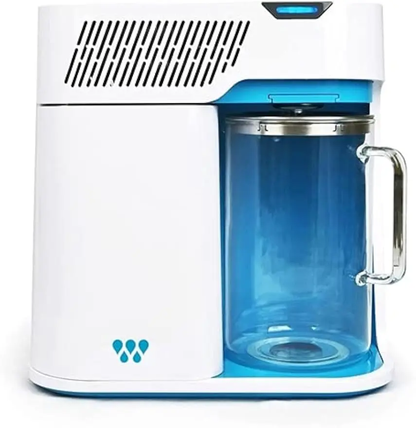 MKII 2800 Advanced Design Water Distiller with Smart Technology | Stainless-Steel Evaporator with Glass Collection Container.