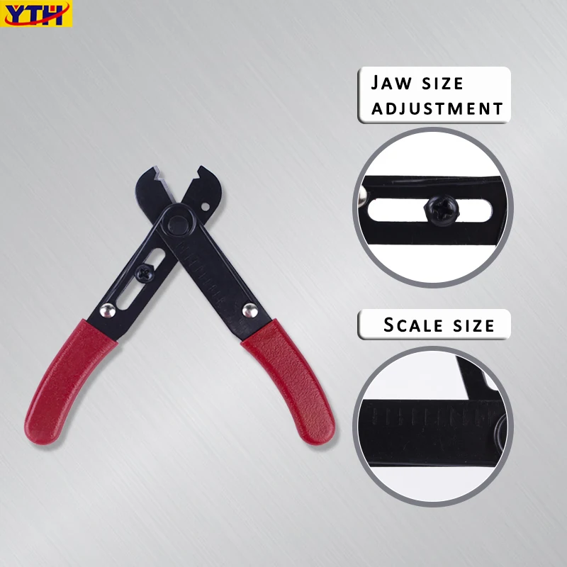 YTH-108 gioielli a catena rossa utensili manuali fai da te installazione riparazione smontaggio taglio pinze ad apertura divisa pinze per Decrustation a filo