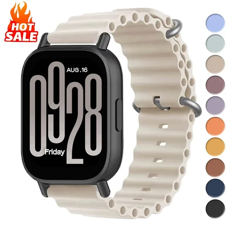 22mm 20mm Watch Band For Xiaomi Redmi Watch 5 Active Strap Replacement Strap For Redmi Watch 5 Lite ocean Watchbands Bracelet