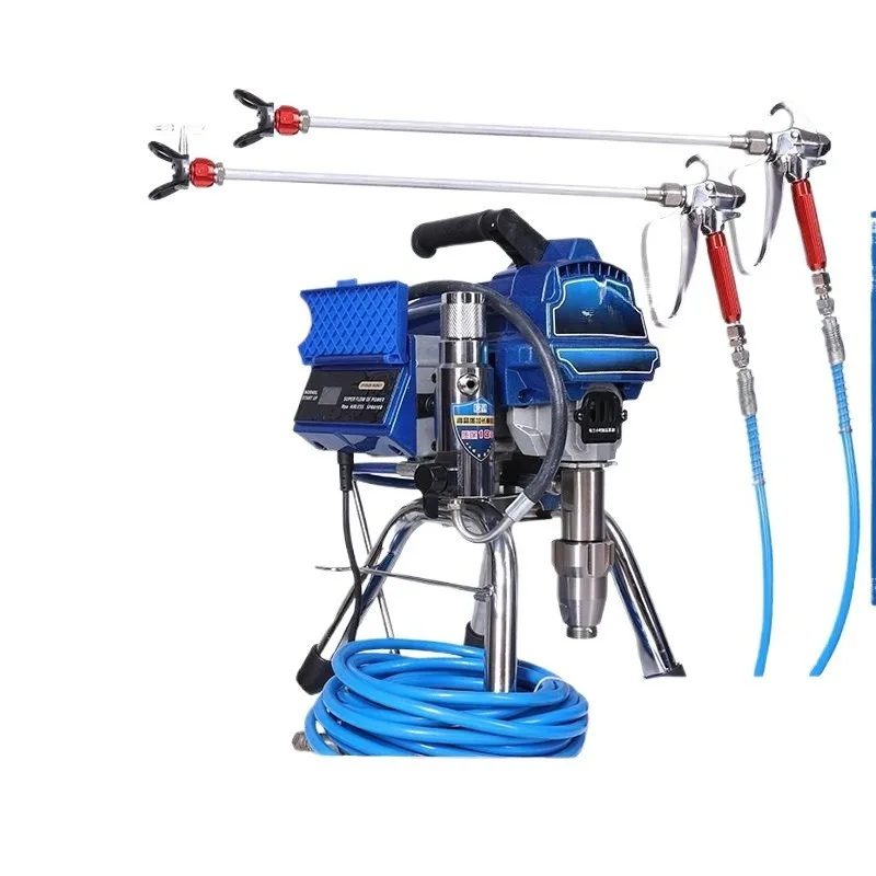 Airless paint latex paint special paint small project high power steel structure painting machine