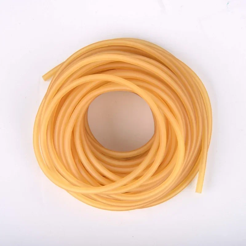 

3Meters 6mm x 9mm Natural Latex Tube Surgical Tube Rubber Hose Bands for Slingshot Hunting Catapult Fitness Yoga Bow Accessories