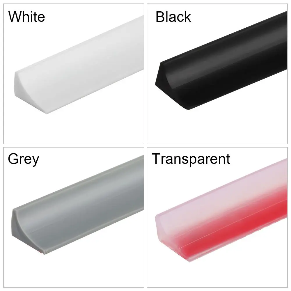 Self-Adhesive Silicone Bathroom Water Stopper Water Retaining Strip Bendable Bathroom Door Washing Machine Shower Dam Barrier image 4