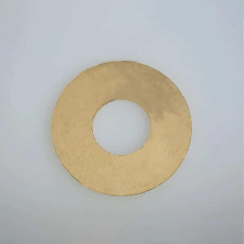 1~10 Pcs Brass Round Circle Disc Plate Diameter 50mm~200mm Thickness 0.5mm~3mm Brass Parts Cutting Brass Gasket Round Plate