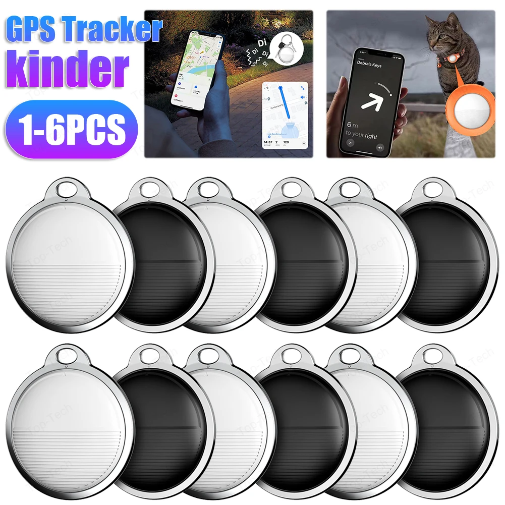 GPS Lost Tracker Bluetooth-Compatible Work With Apple Find My Smart Tag Pet Key Child Finder Luggage Tracker Tag for IOS System