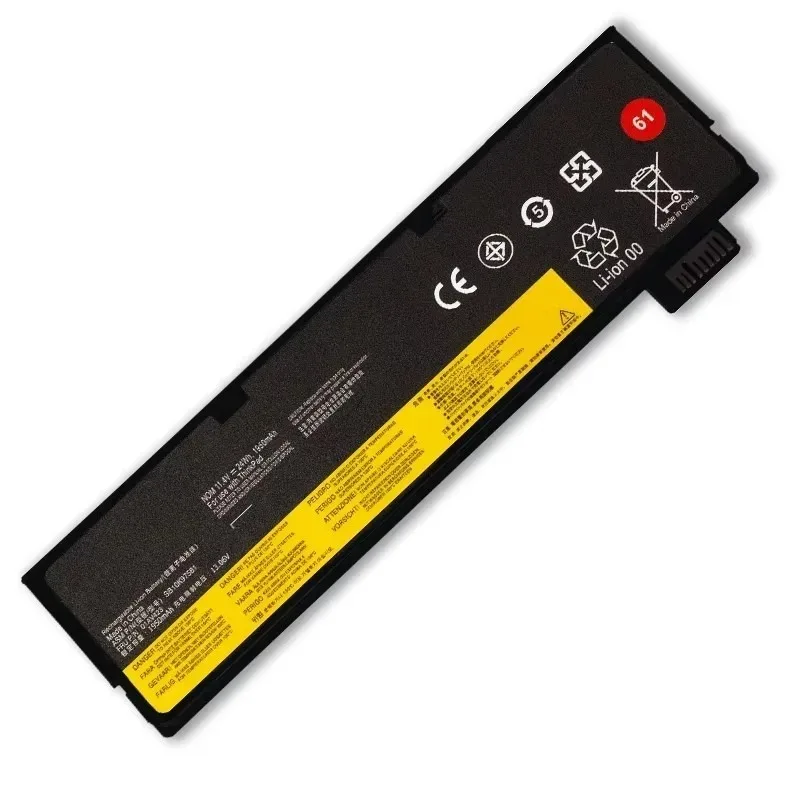 For Lenovo ThinkPad T570 T470 T480 T580 P51S P52S01AV423 01AV424 01AV425 01AV426 In Stock T470-61 11.4V 24WH Laptop Battery