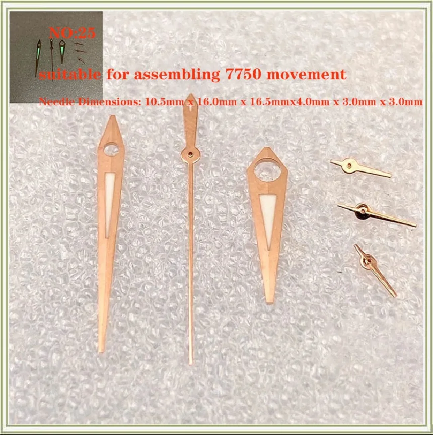 新しいt035.4シリーズは、7750の移動ポインター、時間分の手、6本の針、小さな2番目のハンド025に適しています