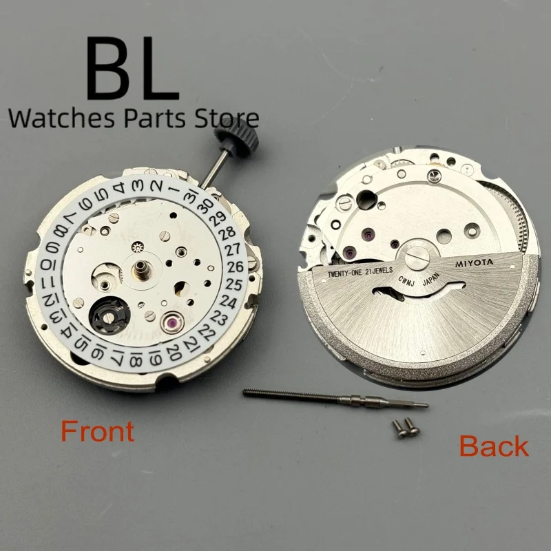 High Accuracy Miyota 8215 Movement 21 Jewels Hacking Second White Date Easy Installation DIY Watch Repair Replacement Accessory