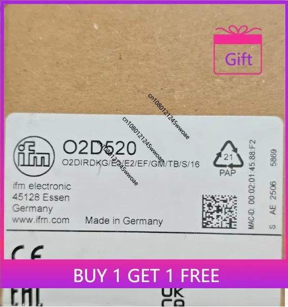 IFM Object Recognition Sensor O2D520  1 unit in stock
