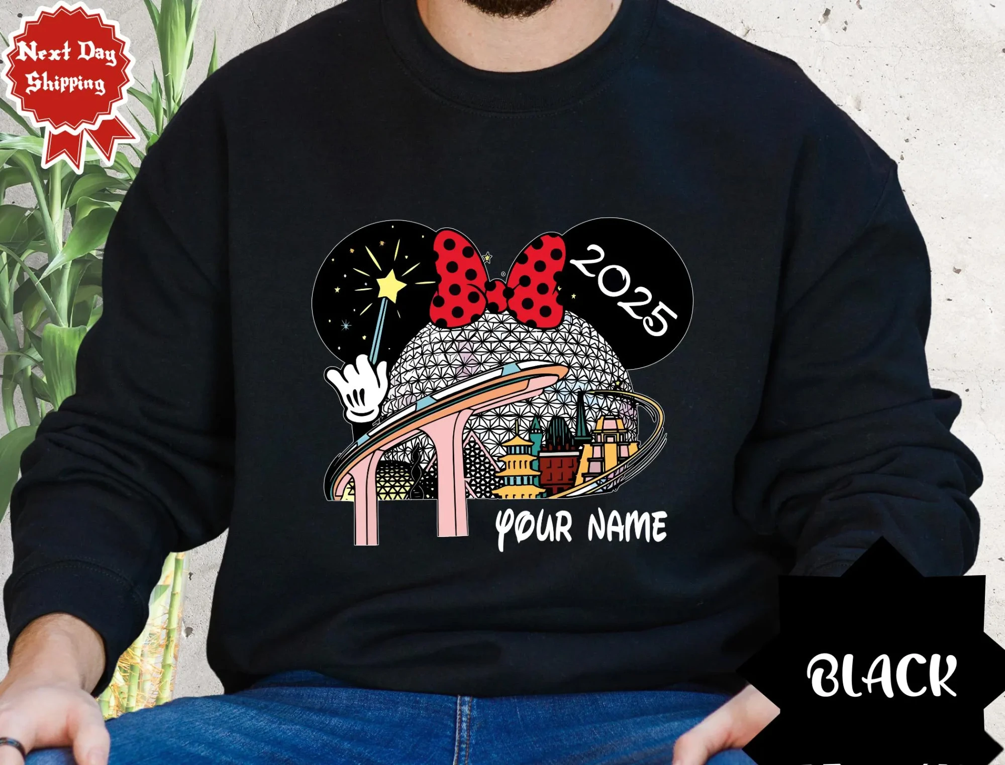 Aangepaste Disney Epcot 2025-hoodies, gepersonaliseerde Disney-reissweatshirts en Disney-familiesets voor wereldreizigers