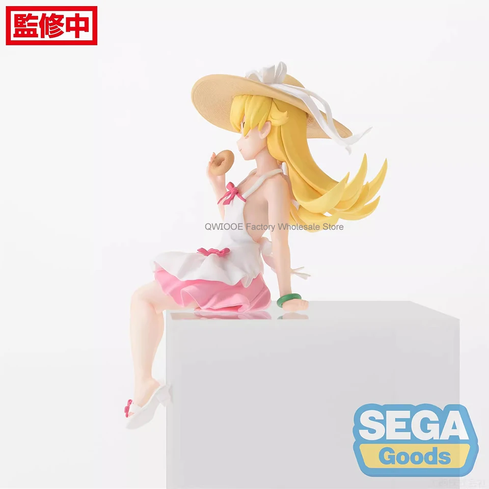 Original Genuine SEGA 10cm Kissshot Noodles Press Figure Anime Action Figure Model Cute Doll Toys For Girl Birthday Gift