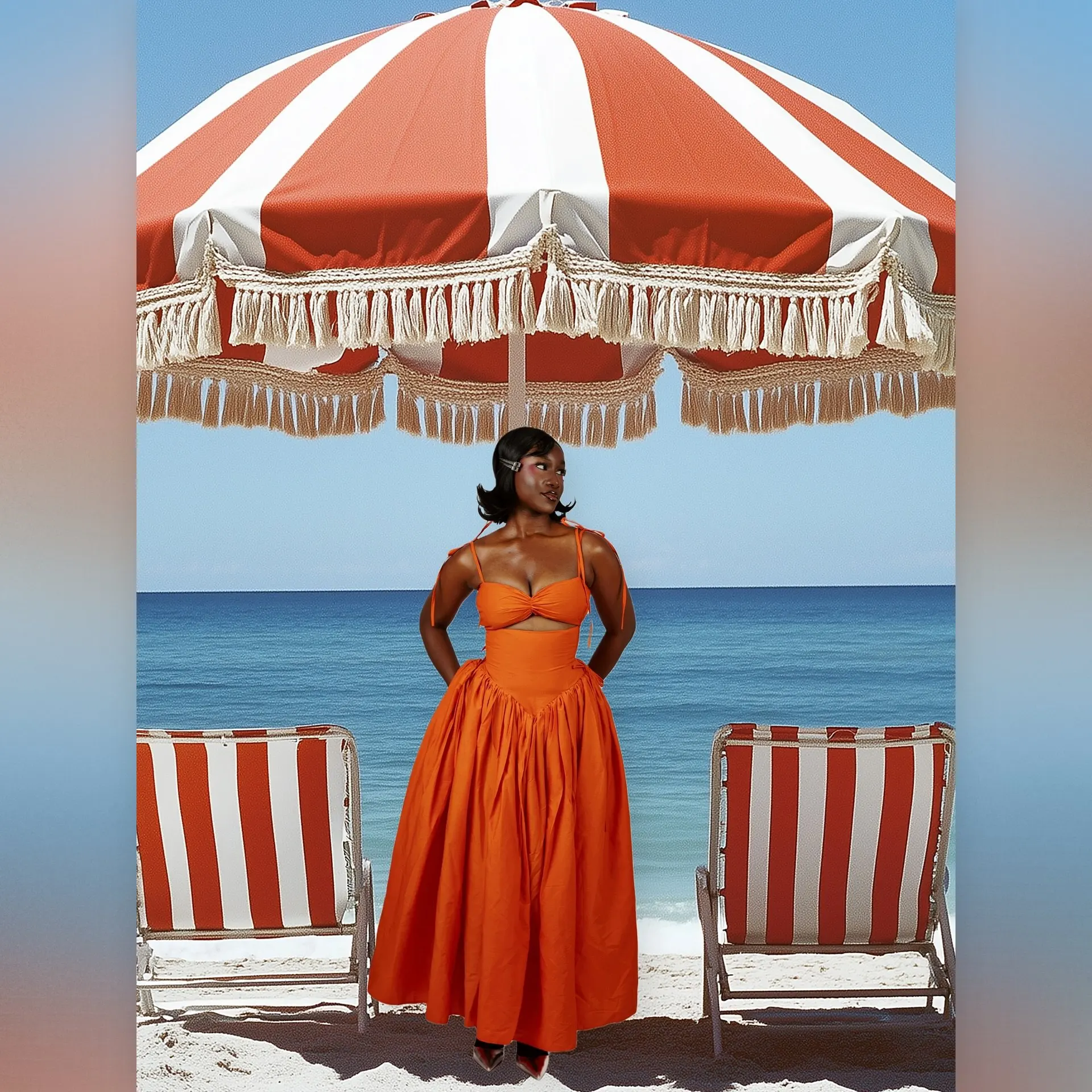 

Элегантная однотонная юбка макси для женщин, длинная юбка трапециевидной формы с высокой талией, плиссированная струящаяся юбка для свадьбы, вечеринки, свидания, пляжа