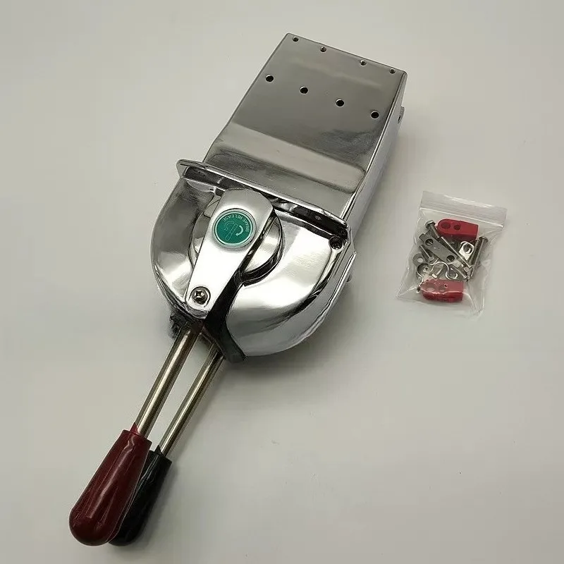 1pc Marine Throttle Controller, Control Lever, Throttle Line, Gear Position, Dual Handle Platform, Throttle Valve Head