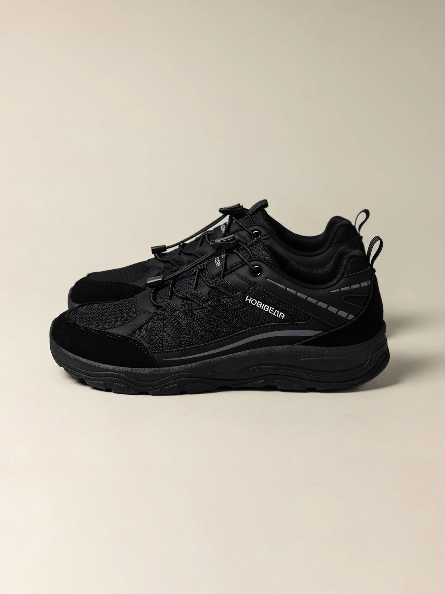 HOBIBEAR Unisex-Wanderschuhe mit breiter Zehenpartie, elastisches Band, Sneakers, Cross-Outdoor-Reise-Mesh-Laufschuhe für Männer und Frauen – Detail 18