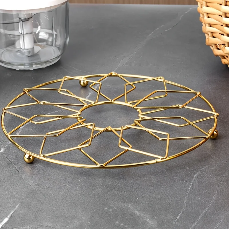 Salvamanteles Antideslizante Resistente al Calor – Protector de Ollas Elegante para Platos Calientes, Decoración Moderna para Cocina