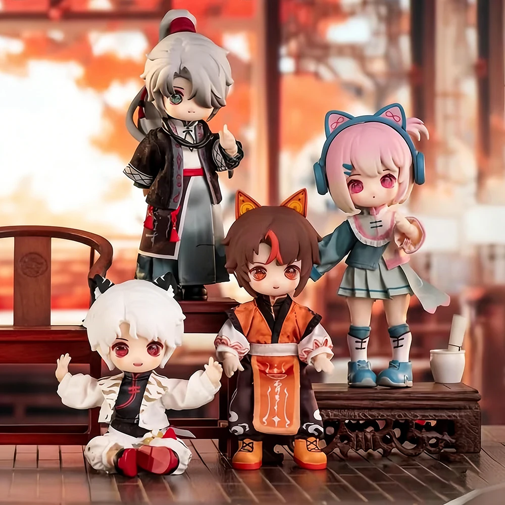 

Nagi Cloud Ruins Chronicle 1/12 BJD Blind Box desk decor Toys Movable Joints dress up doll Collectible Action Figure Trendy Gift