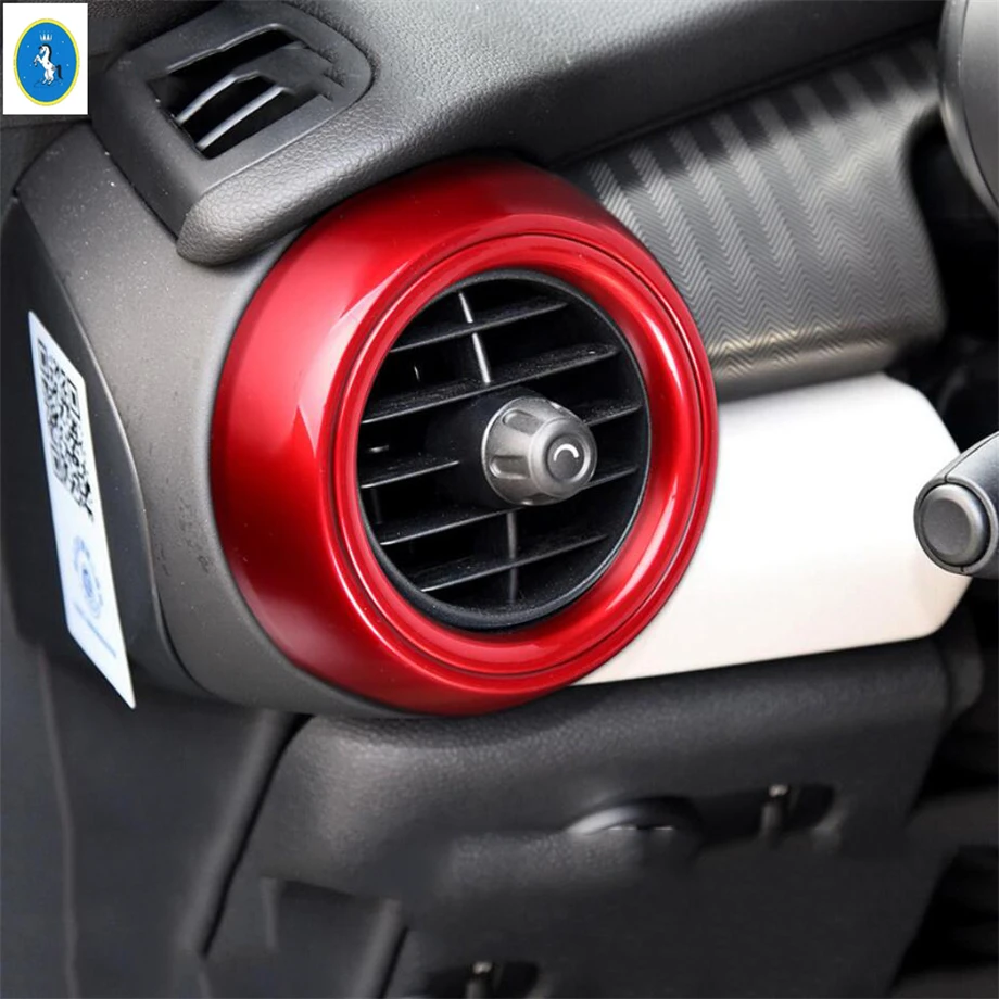 

Air Conditioning AC Vents Frame Cover Trim Dashboard Air Outlet For Mini Cooper S F55 F56 F57 2014 - 2020 Red Interior Refit Kit