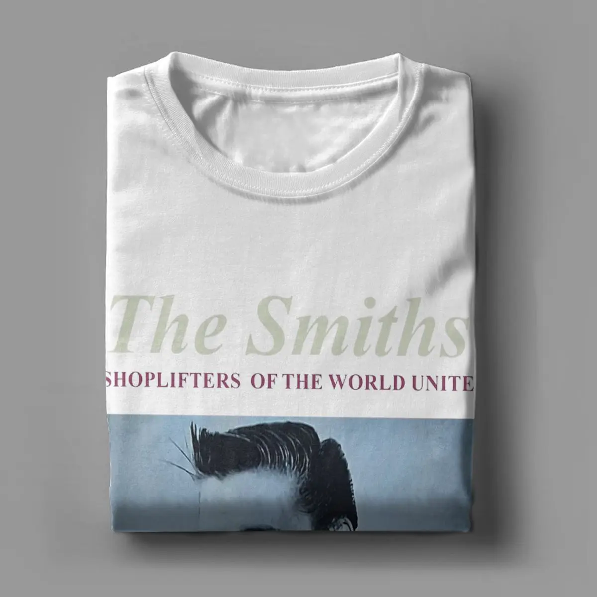 Men T-Shirt The Smiths Music Band Amazing 100% Cotton Tee Shirt Short Sleeve T Shirt Crew Neck Clothes Birthday Present