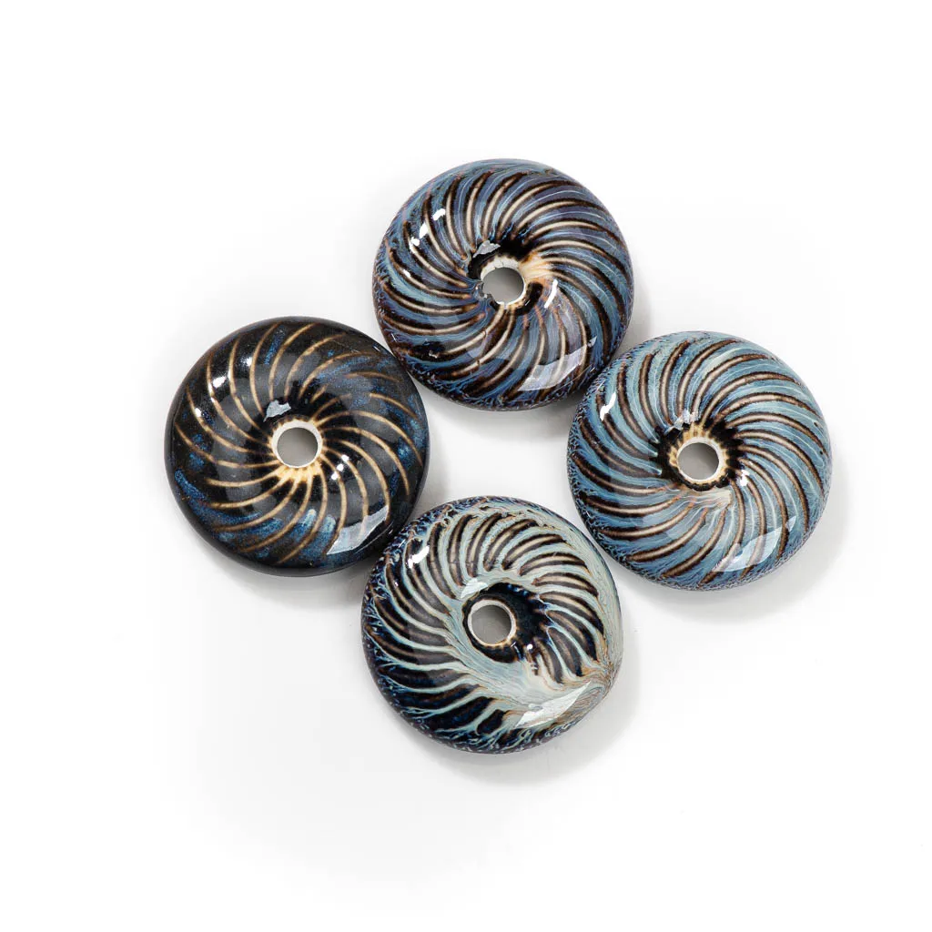 1pcs Round Big Specail Loose Ceramic Beads For Jewelry Making Pcs Porcelain For Bracelet Necklace Jewellery TCZ138