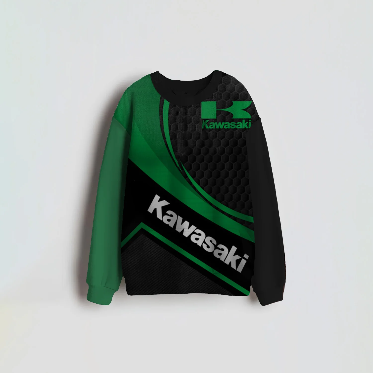 Kawasaki Tracksuit High-quality Sweatshirts Men Mens Clothing Cross-country Clothes Extreme Sports Unisex Adventure Racing Suit