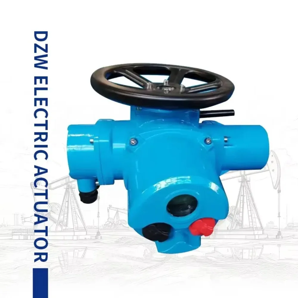 Factory OEM ODM intelligent non-invasive multi-turn electric actuator IP67 AC380V 220V for petrochemical industry